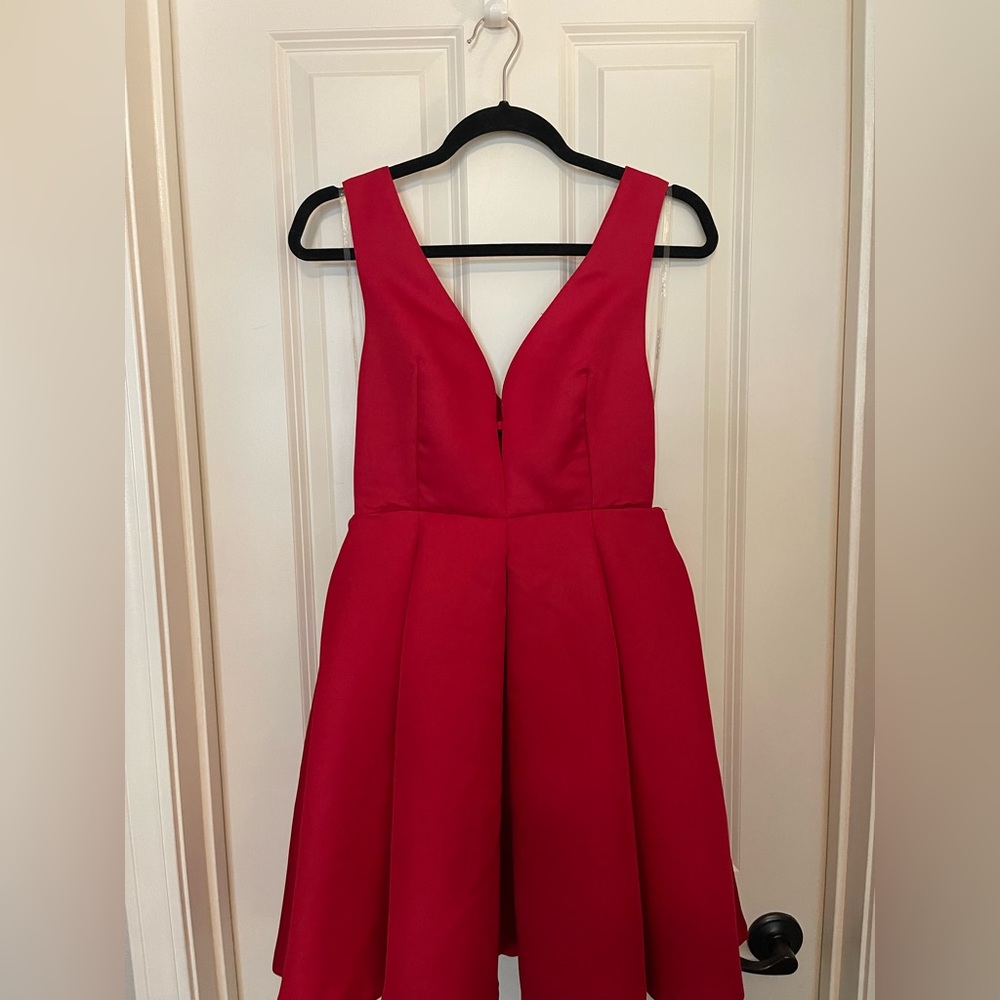 Large boutique brand dress